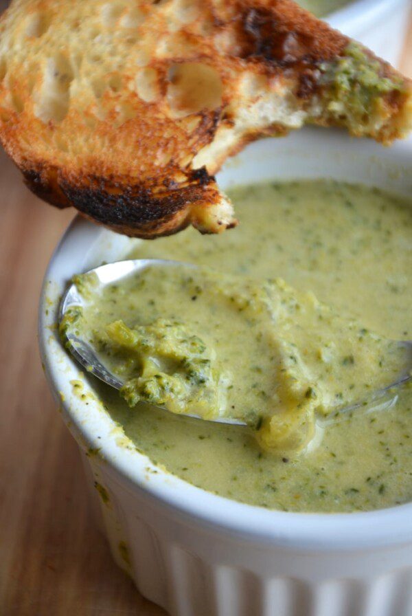 "Cheesy" Broccoli Soup: The perfect healthy comfort food! Vegan, Gluten-Free