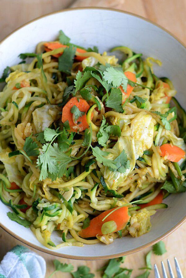 Healthy Low Carb Vegan Chow Mein