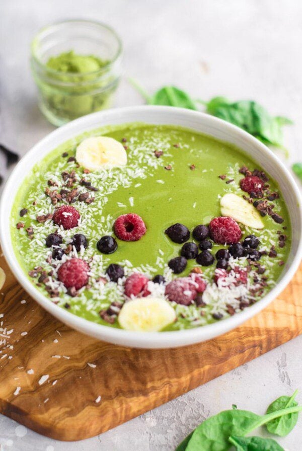 Vegan Matcha Smoothie Recipe - Running on Real Food