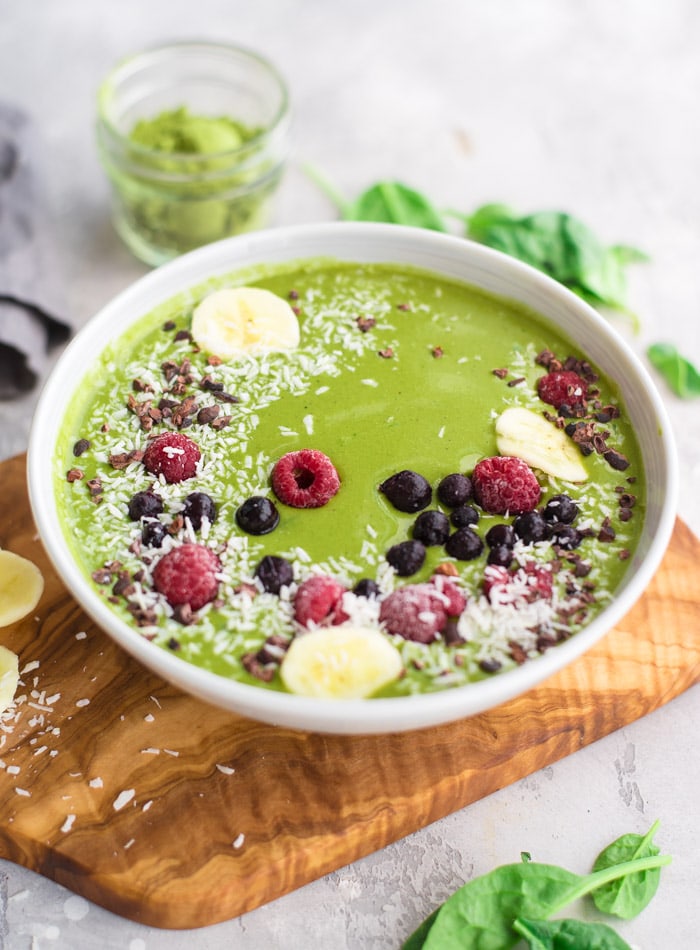Vegan Matcha Smoothie Recipe - Running on Real Food